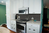 MSI Metallic Gray Bevel Subway Tile