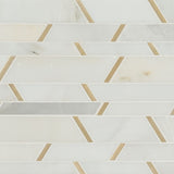 MSI Luxor Metro Gold Pattern Tile