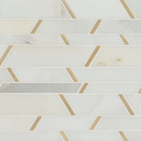 MSI Luxor Metro Gold Pattern Tile