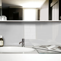 MSI Metro White 3x6 Glossy — surface detail in white tonality