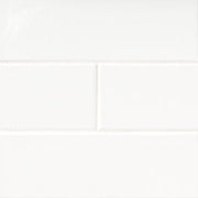 Metro White 4x16 Glossy