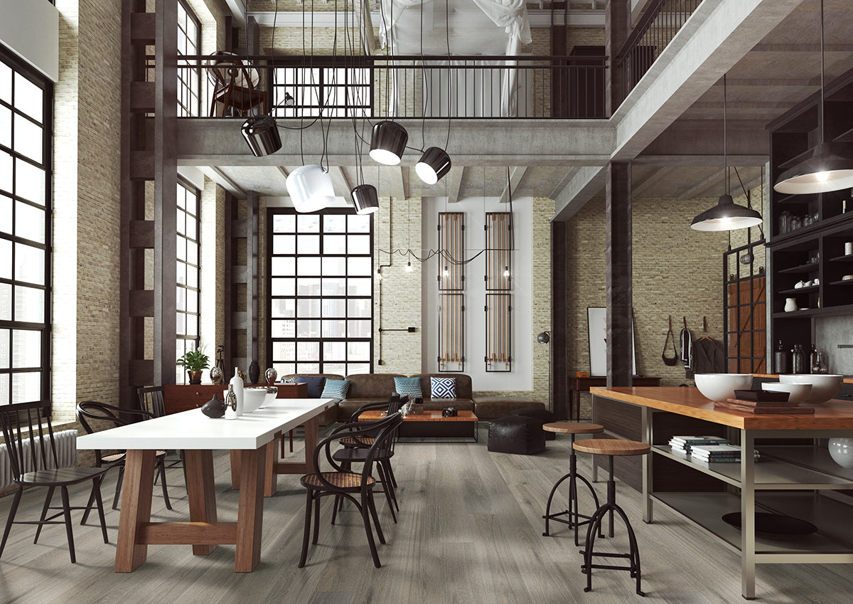 MSI Mccarran Milledge Engineered Hardwood Flooring — surface detail in natural tonality