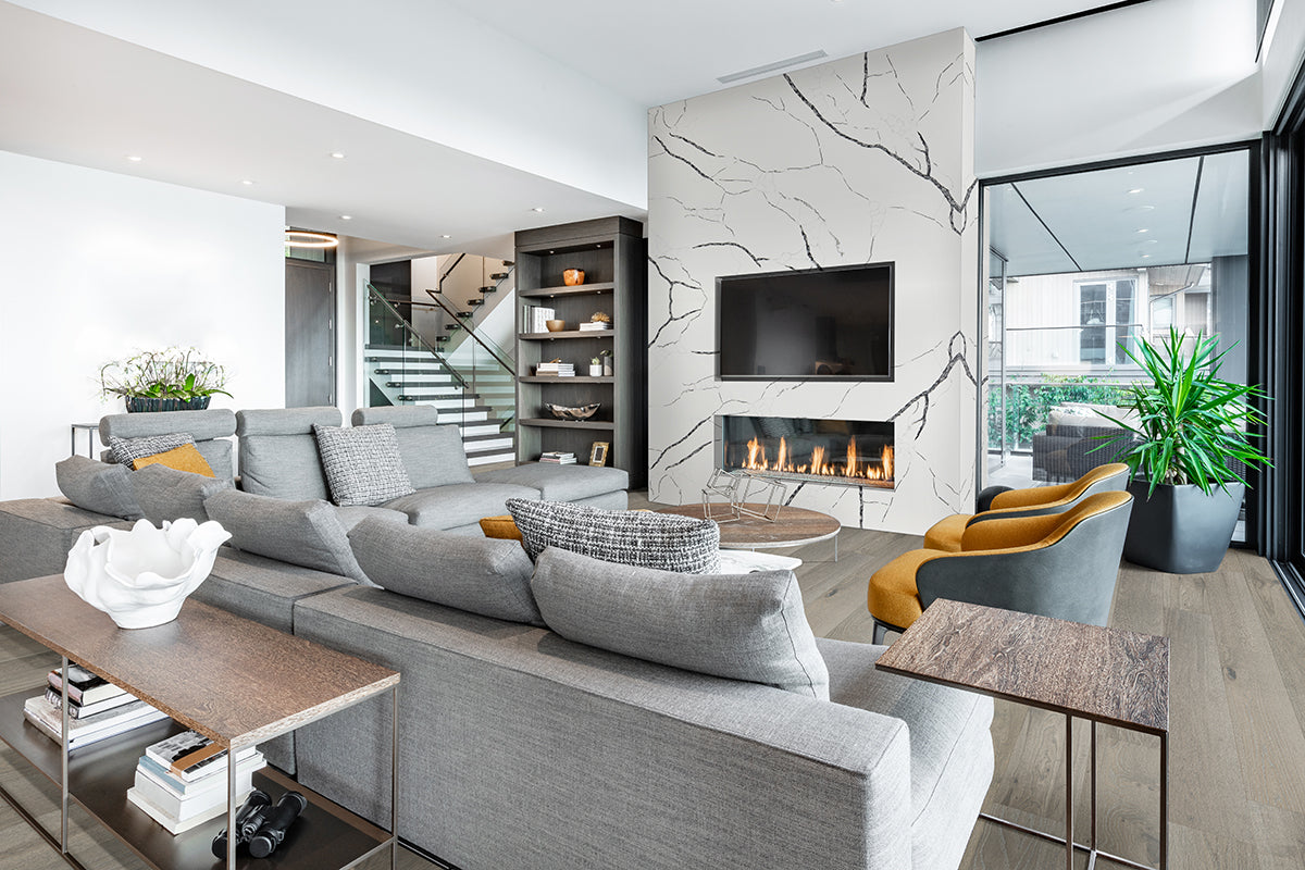 MSI Mccarran Milledge Engineered Hardwood Flooring — surface detail in natural tonality