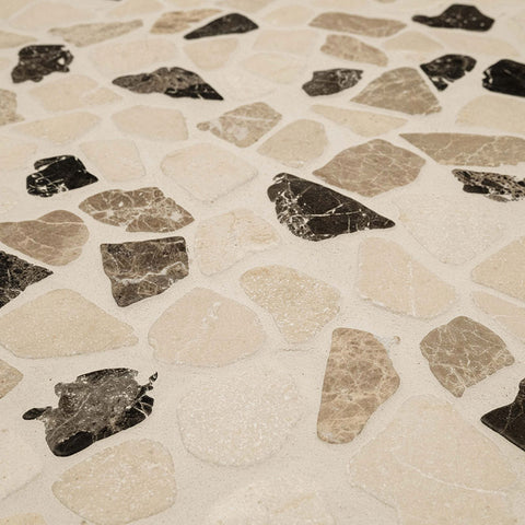 MSI Mix Marble Pebbles Tumbled Tile