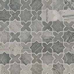 Montague Blue Oak Pattern Tile