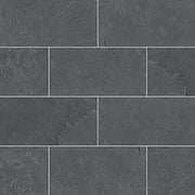 Montauk Black Subway Tile 3x6