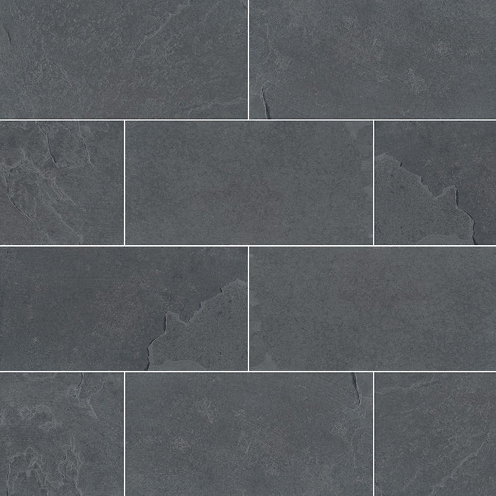MSI Montauk Black Subway Tile 3x6