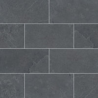 MSI Montauk Black Subway Tile 3x6 — Natural Stone Mosaic in black tonality