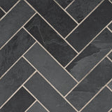 MSI Montauk Black Subway Tile 4x12