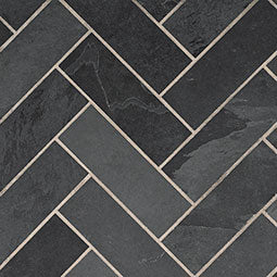 Montauk Black Subway Tile 4x12
