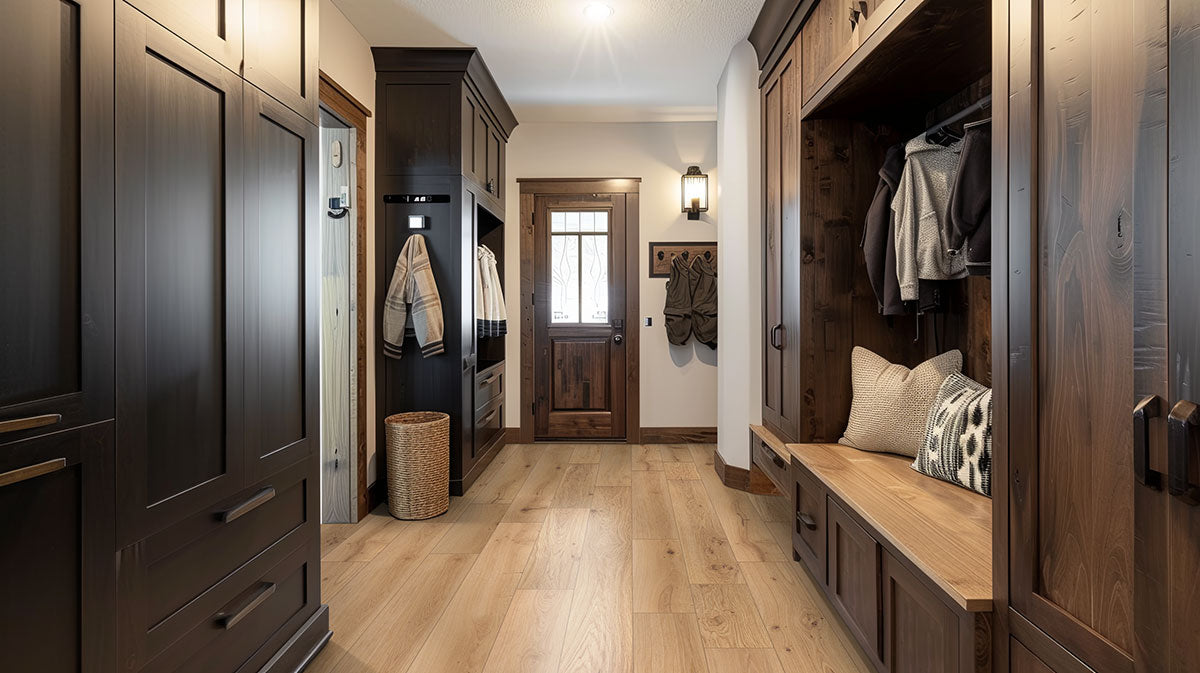 MSI Mccarran Montevideo Oak Engineered Hardwood Flooring — surface detail in natural tonality