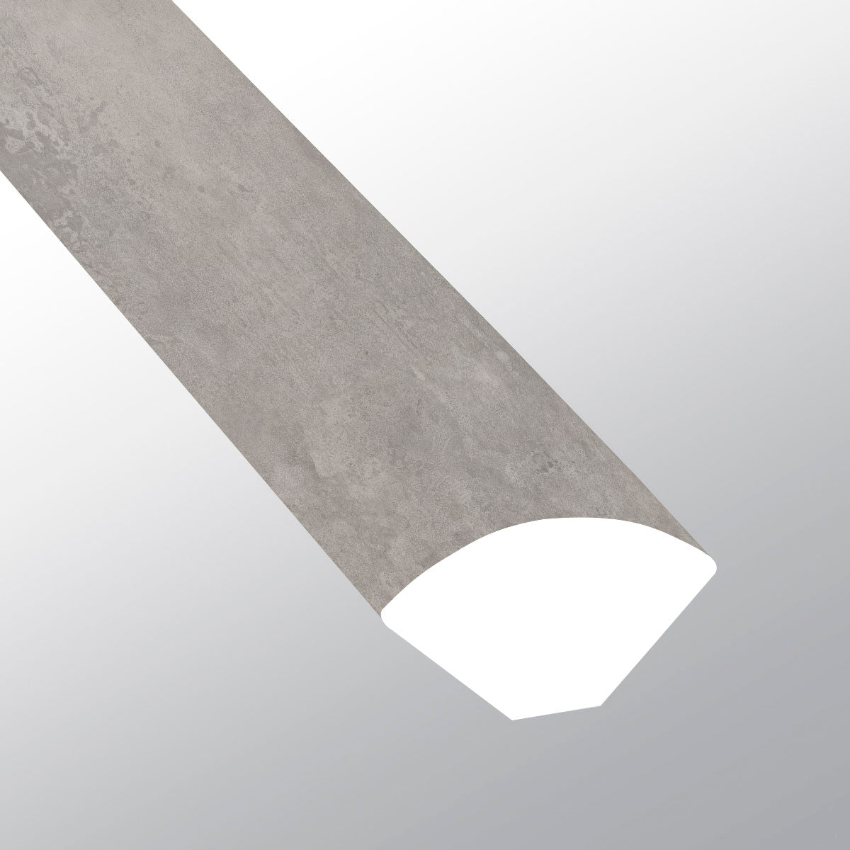 MSI Trecento Mountains Gray Quarter Round — Flooring Trim in gray tonality