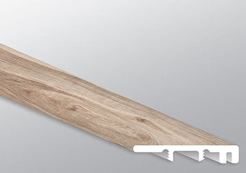 MSI Andover Highcliffe Greige End Cap — Flooring Trim color-matched flooring trim molding