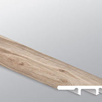 MSI Andover Highcliffe Greige End Cap — Flooring Trim color-matched flooring trim molding
