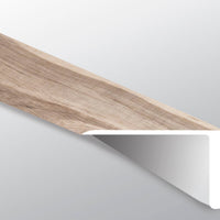 MSI Andover Highcliffe Greige Overlapping Stair Nose — surface detail in natural tonality
