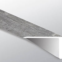 MSI Andover Kingsdown Gray Overlapping Stair Nose — Flooring Trim in gray tonality