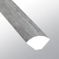 MSI Andover Kingsdown Gray Quarter Round — surface detail in gray tonality