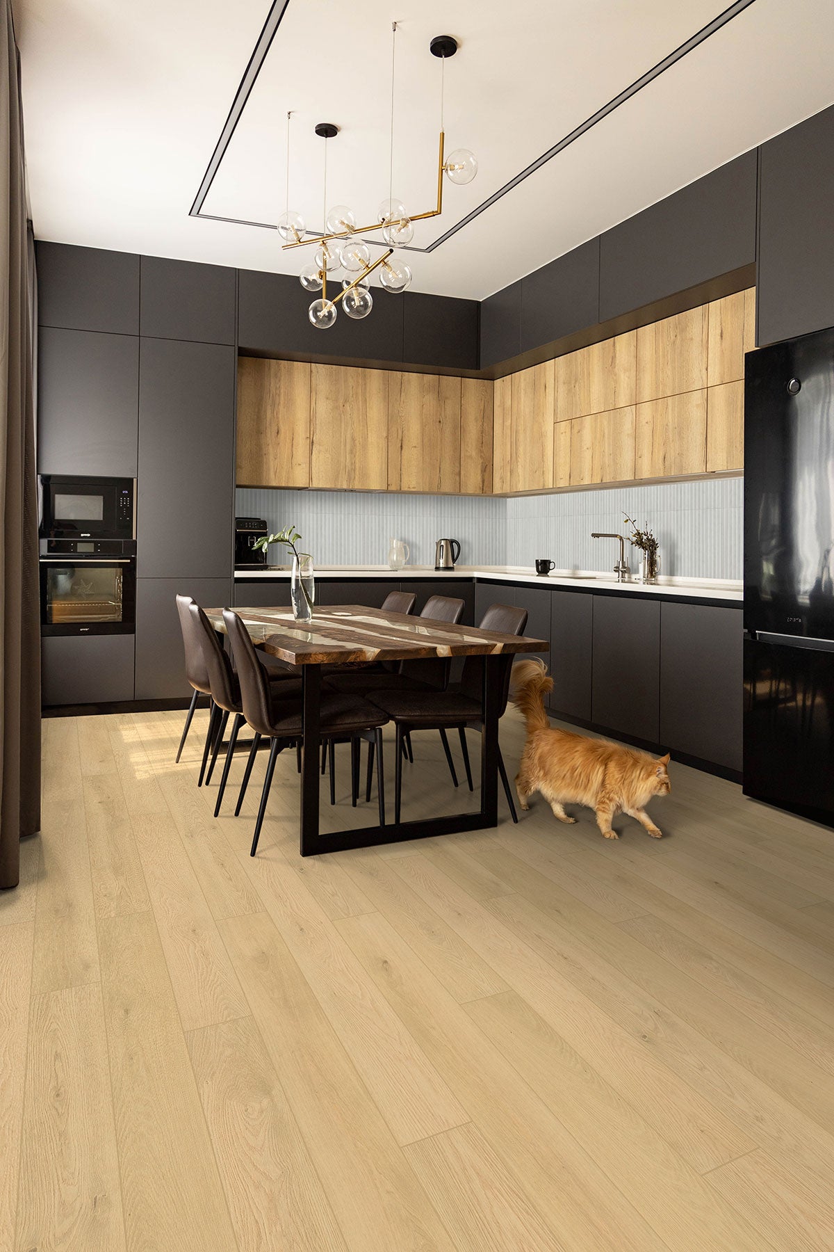 MSI Arabescato Venato Tile 4x12 Slat Honed — surface detail in natural tonality