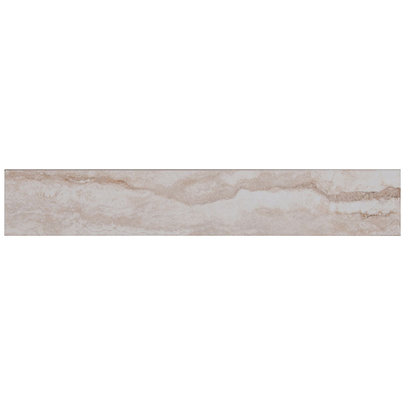 MSI Bernini Camo 3X18 Bullnose — Tile Trim finishing trim piece color-matched to parent series