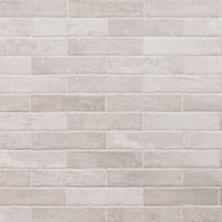MSI Brickstone Ivory 2x10 Brick Tile — Porcelain Wall Tile in ivory tonality