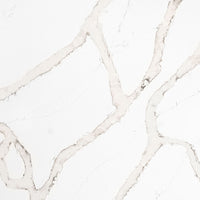 MSI Calacatta Goa Quartz — Pre-Fab Countertop factory-finished eased edge ready for install