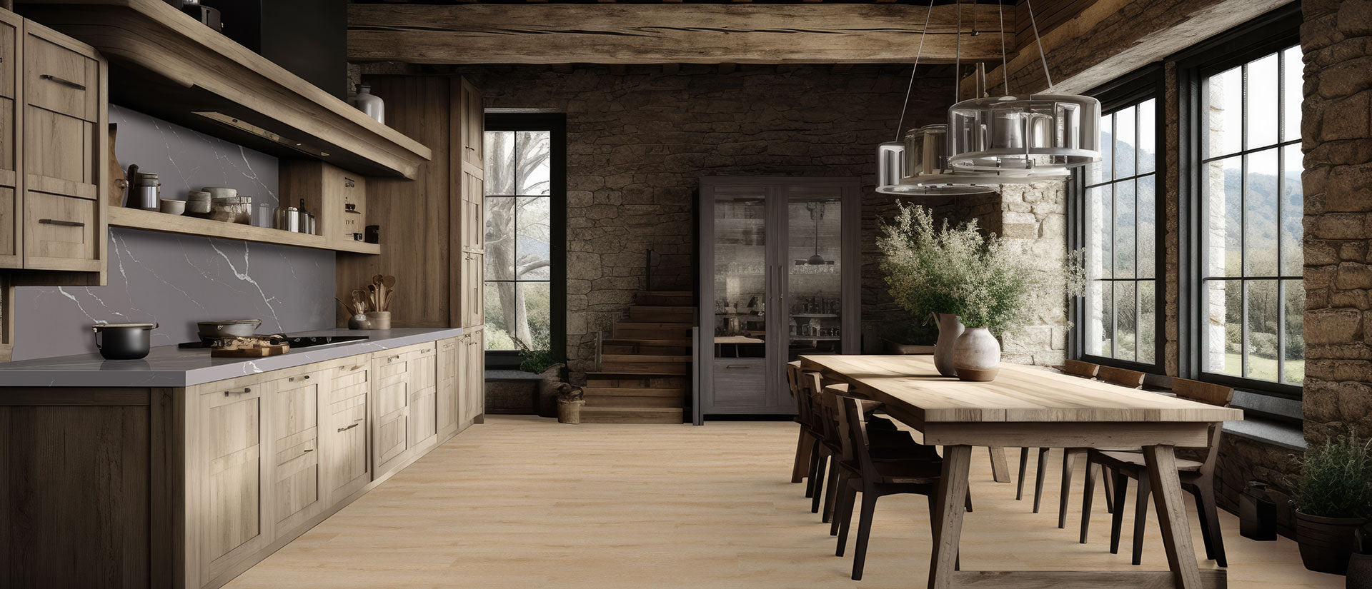 MSI Calacatta Laza Grigio, surface detail in natural tonality, fifth view