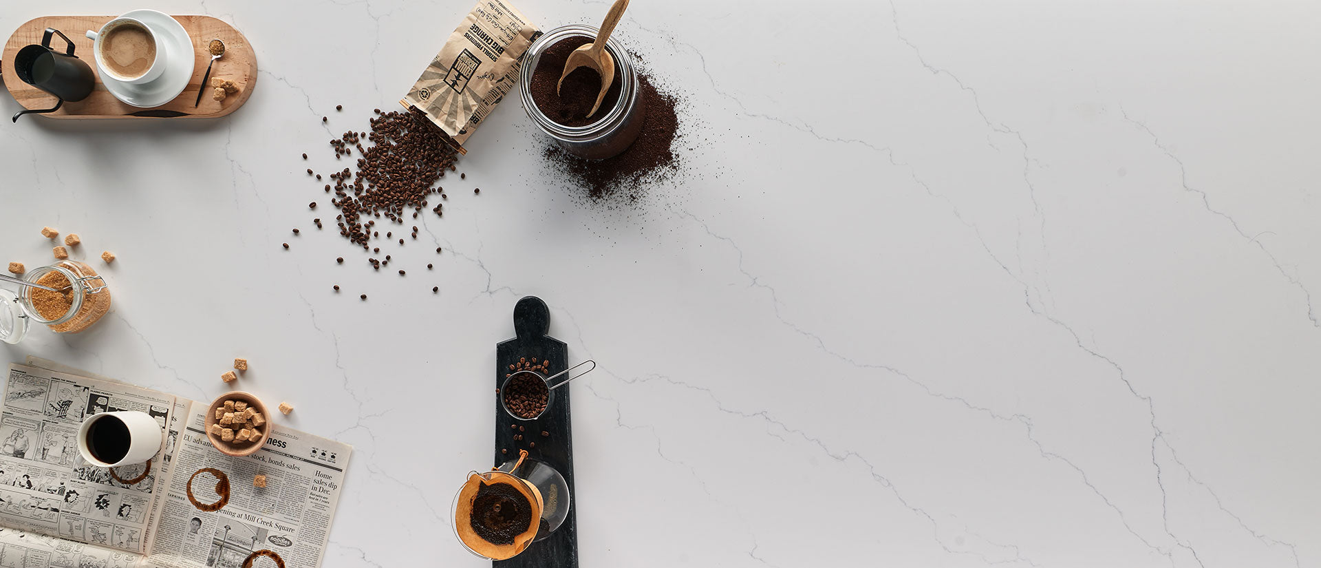 MSI Calacatta Miraggio — surface detail in natural tonality engineered slab for kitchen and feature install