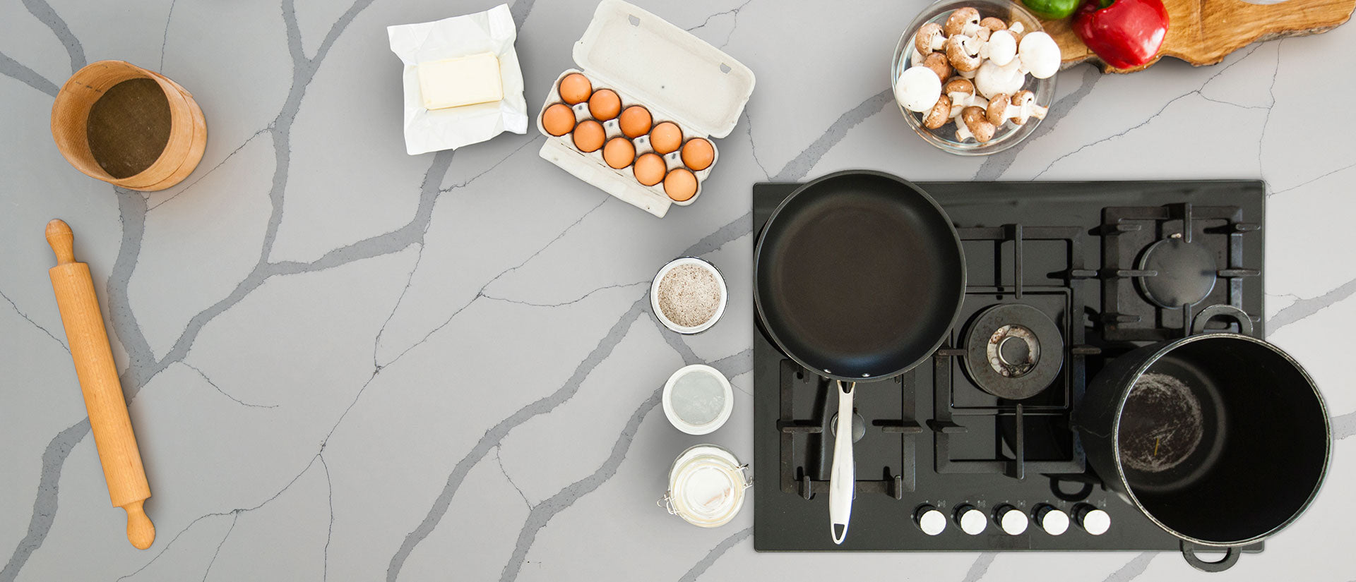MSI Calacatta Sierra - Quartz Island Countertop