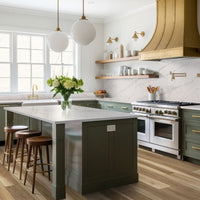 MSI Calacatta Viraldi Quartz — surface detail in natural tonality