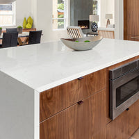 MSI Carrara Delphi Quartz — surface detail in natural tonality