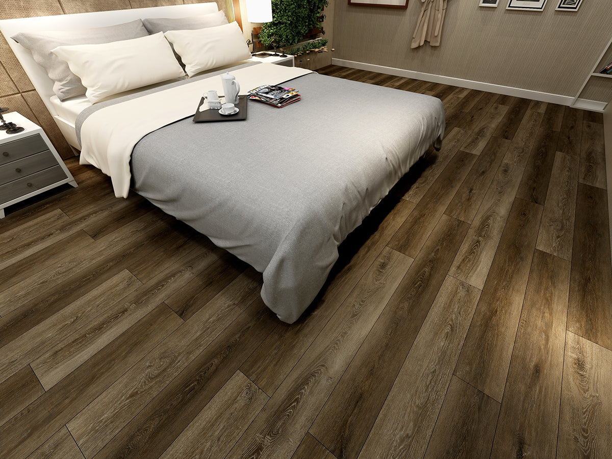 MSI Cyrus Barrell Luxury Vinyl Plank Flooring — surface detail in natural tonality