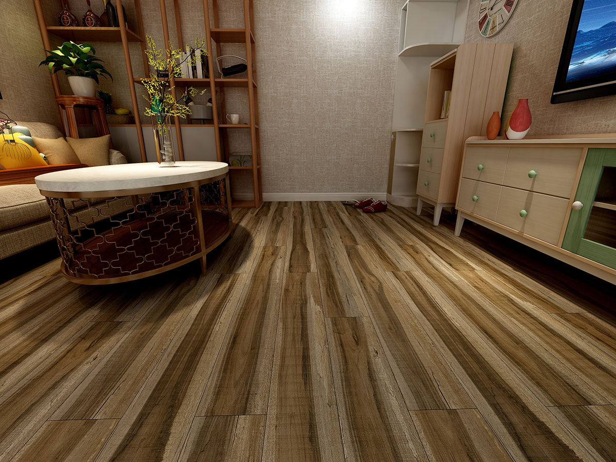 MSI Cyrus Exotika Luxury Vinyl Plank Flooring — surface detail in natural tonality