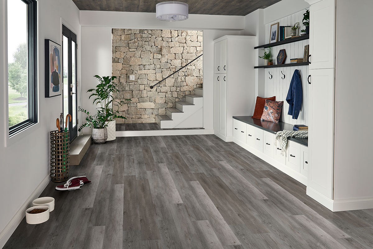 MSI Cyrus Katella Ash Luxury Vinyl Plank Flooring — surface detail in natural tonality