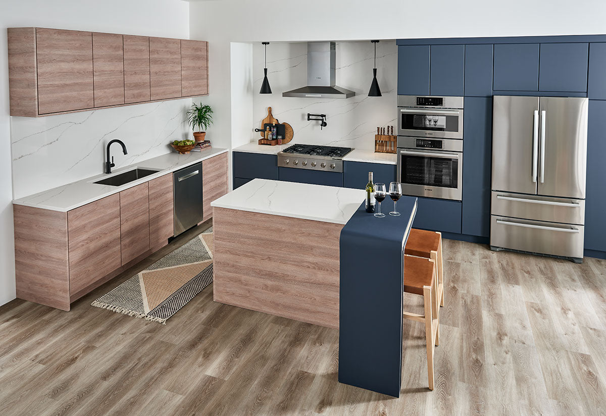 MSI Cyrus Whitfield Gray Luxury Vinyl Plank Flooring — surface detail in gray tonality