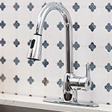 MSI 1 Handle Pull-Out Sprayer Kitchen Faucet - 802 Chrome Faucets