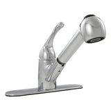 MSI 1-Handle Pull-Out Sprayer Kitchen Faucet - 803 Chrome Faucets