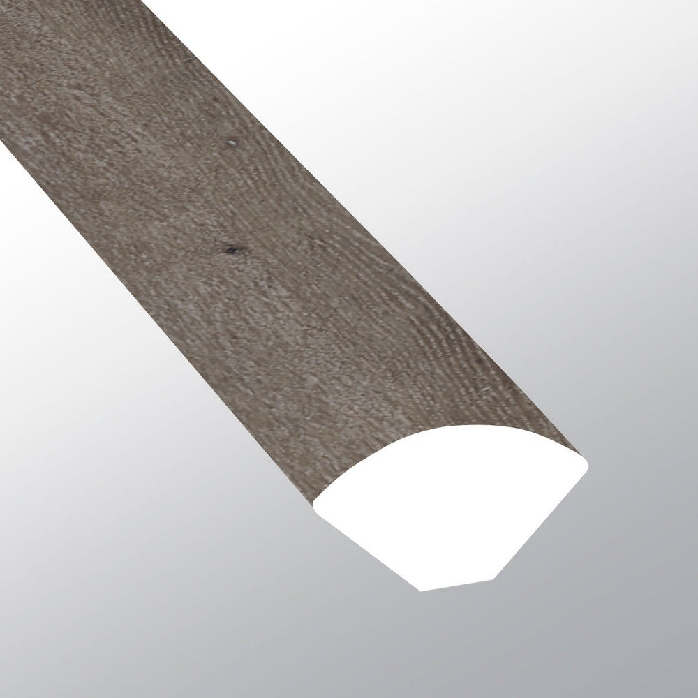 MSI Glenridge Charcoal Oak Quarter Round — Flooring Trim in charcoal tonality