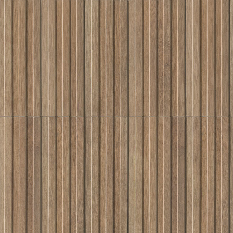 MSI HipHop Sinfonia Hip Hop Camel Fluted Tile — Porcelain Wall Tile