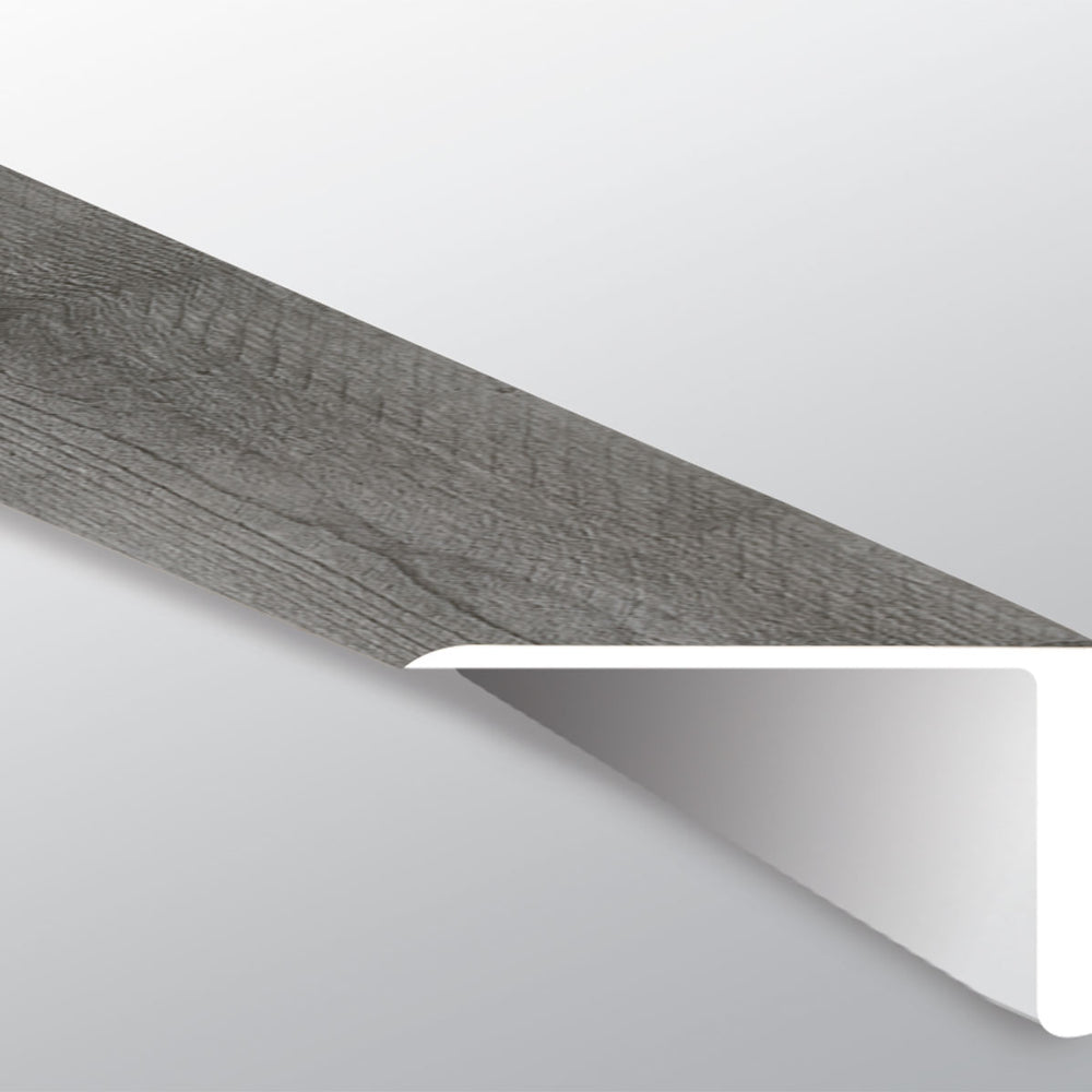 MSI Katavia Woodrift Gray Overlapping Stair Nose — Flooring Trim in gray tonality