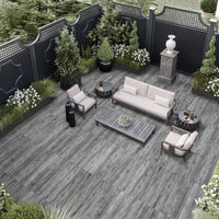 MSI Katella Ash Porcelain Paver — surface detail in natural tonality