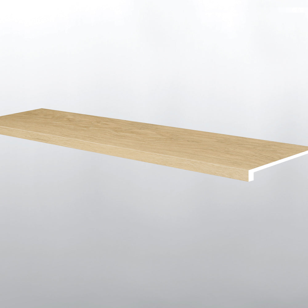 MSI Laurel Malta Stair Tread — Flooring Trim color-matched flooring trim molding