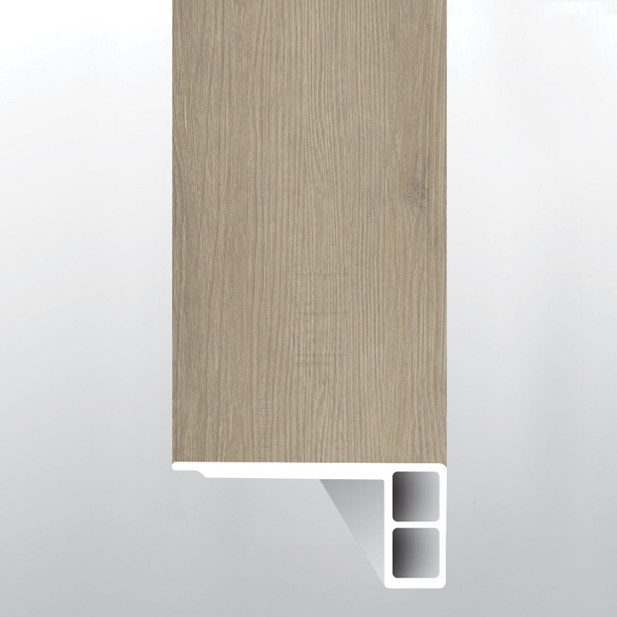 MSI Laurel Reserve Saddle Wood Flush Stair Nose Eased Edge — Flooring Trim