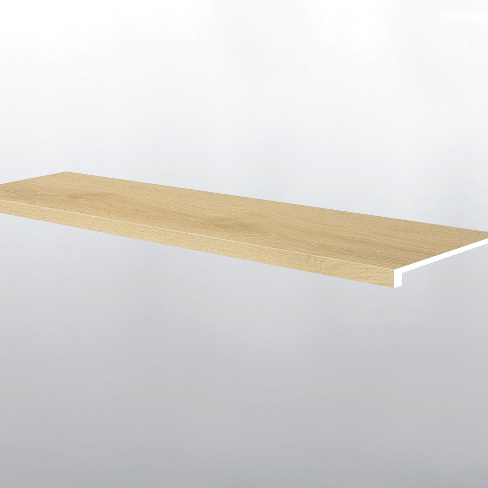 MSI Laurel Tranquilla Stair Tread — Flooring Trim color-matched flooring trim molding
