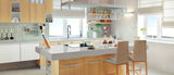 MSI Meridian Gray - Quartz Island Countertop