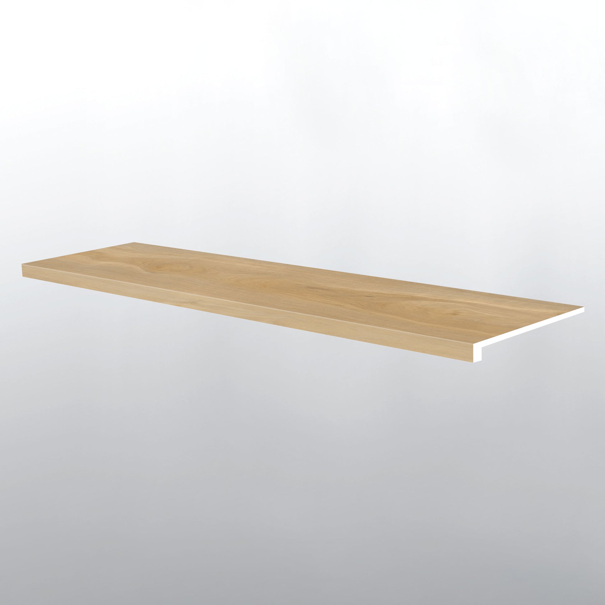 MSI Nove Reserve Bayhill Blonde Stair Tread Eased Edge — Flooring Trim in blonde tonality