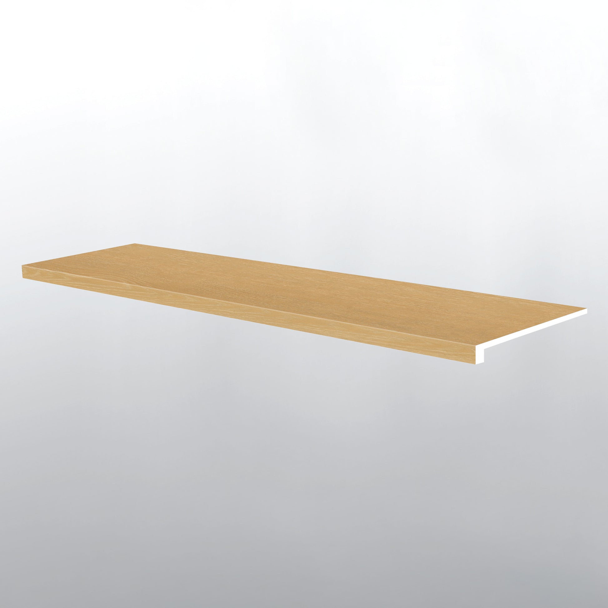 MSI Nove Selbourne Stair Tread Eased Edge — Flooring Trim color-matched flooring trim molding