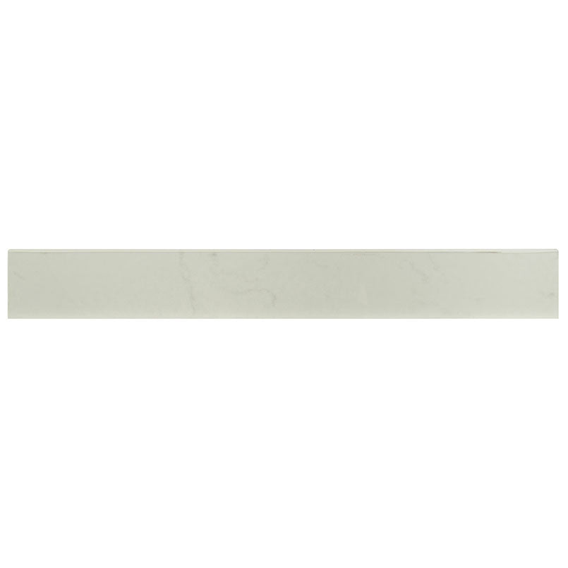 MSI Praia Carrara 3X24 Bullnose — Tile Trim finishing trim piece color-matched to parent series
