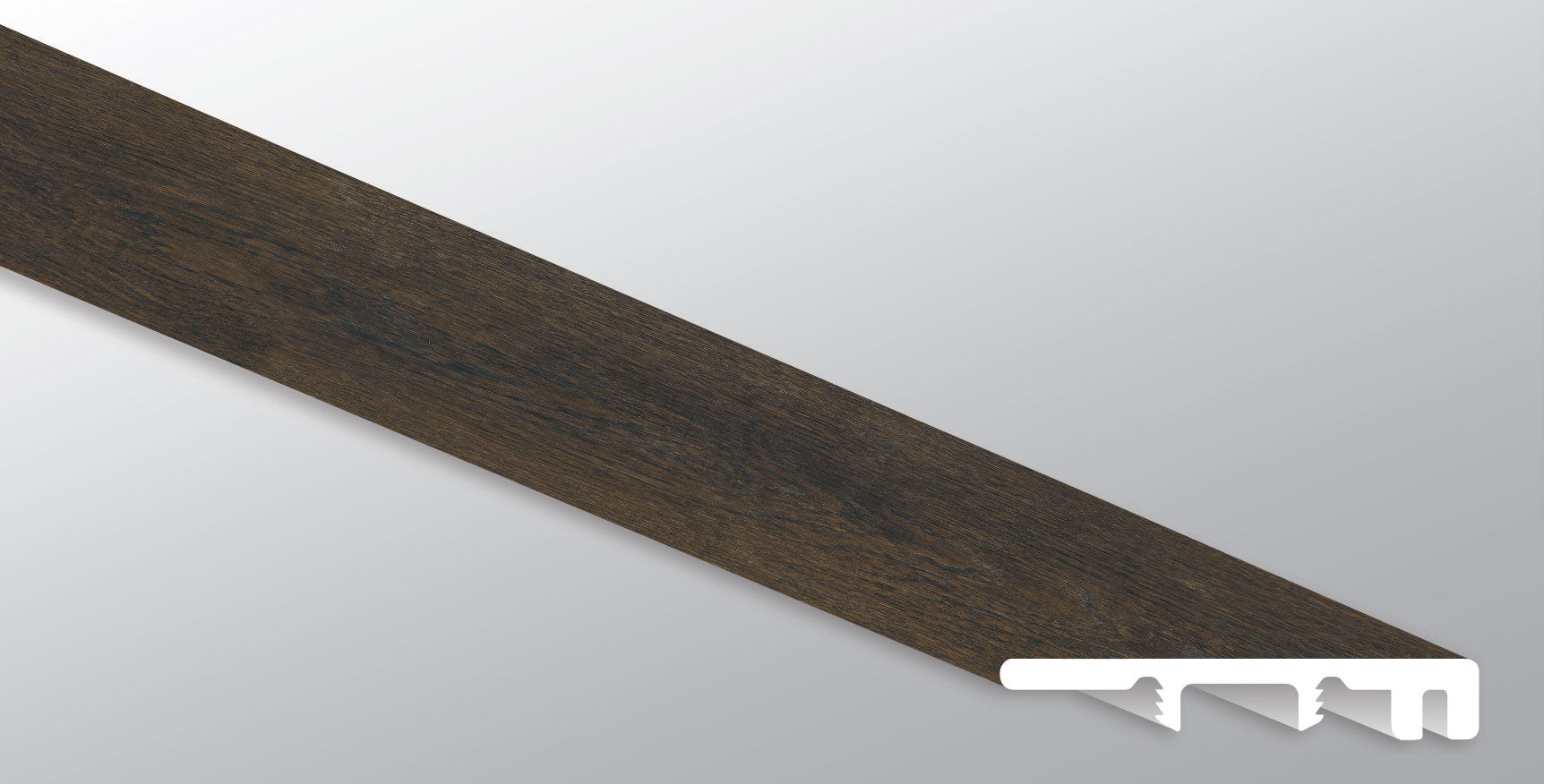 MSI Prescott Barrell End Cap — Flooring Trim color-matched flooring trim molding