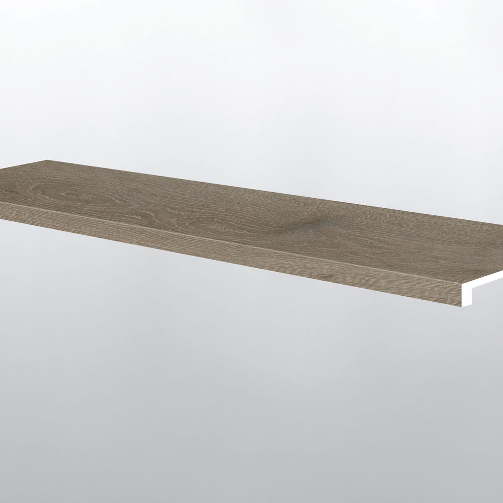 MSI Prescott Cranton Stair Tread Eased Edge — Flooring Trim color-matched flooring trim molding