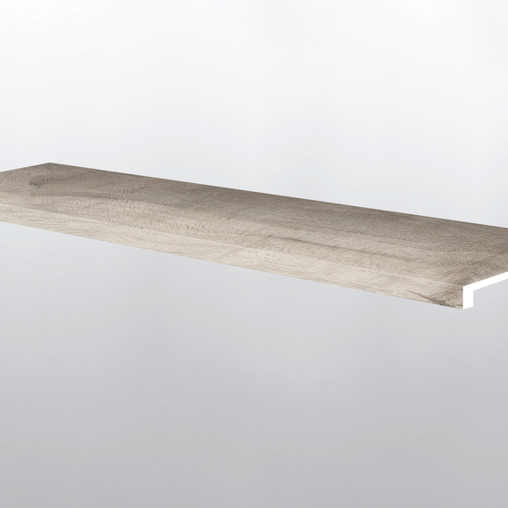 MSI Prescott Draven Stair Tread Eased Edge — Flooring Trim color-matched flooring trim molding